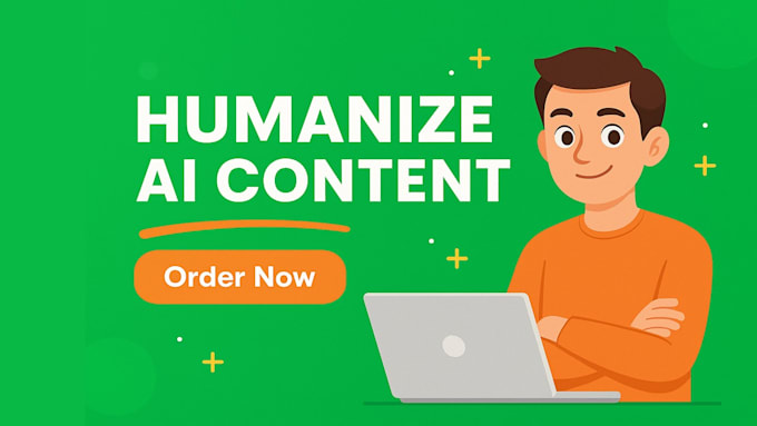 I will manually revise AI-generated content, such as essays from large language models, to ensure it reads naturally and includes a human element