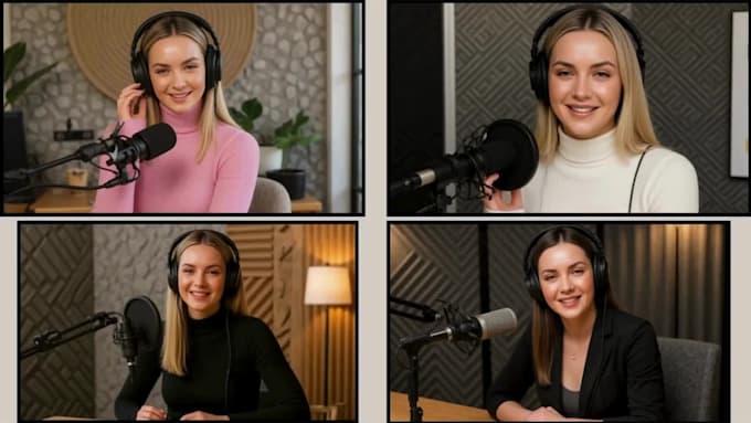 I generate highly realistic, podcast-format AI-driven user-generated content videos in any language