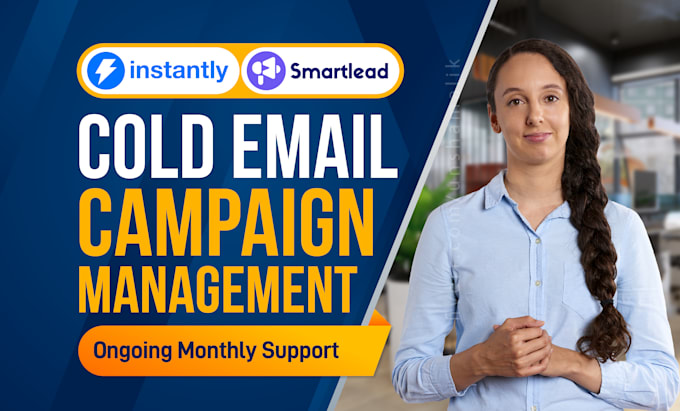 I will promptly manage artificial intelligence campaigns, smartlead cold email marketing, and send large volumes of emails