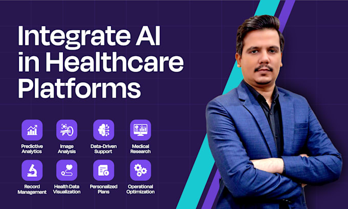 We integrate artificial intelligence into healthcare websites and mobile applications