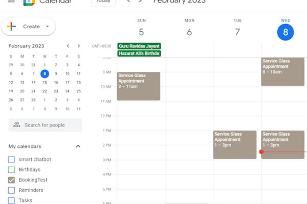 I will use Dialogflow to automate scheduling on Google Calendar