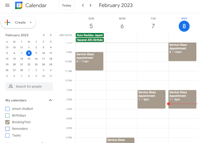 I will use Dialogflow to automate scheduling on Google Calendar