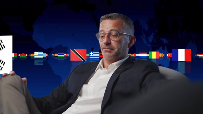 I will create multilingual AI spokesperson videos featuring a human avatar