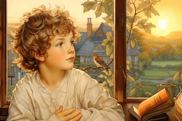 I create illustrations for children’s books using an AI image generator