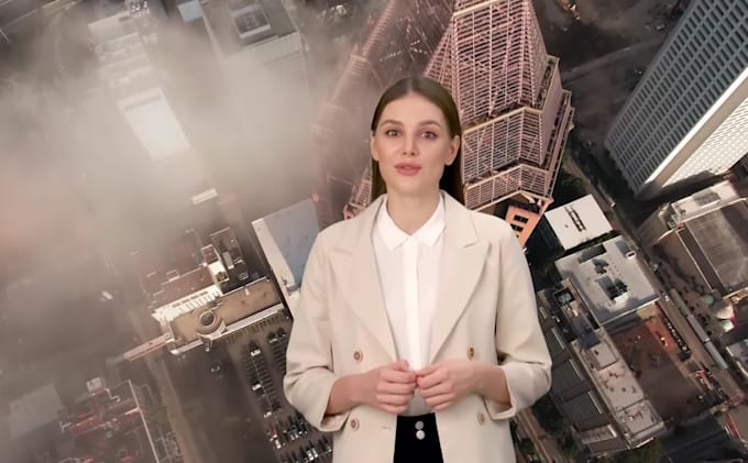 I will create a promotional AI spokesperson video for your business