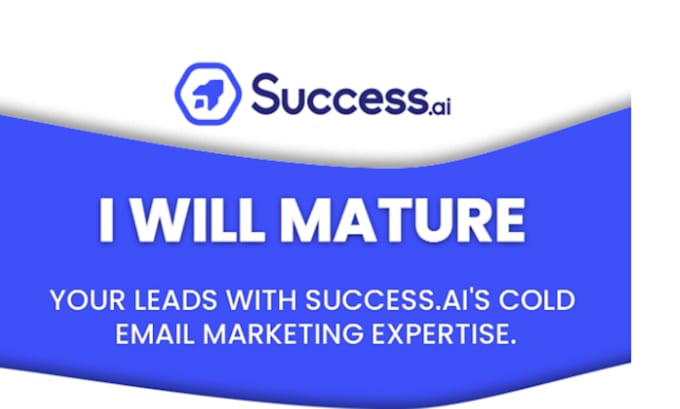 I will successfully develop your leads using artificial intelligence-driven cold email marketing expertise