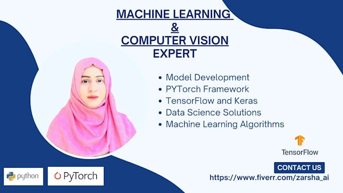 I provide full machine learning and computer vision services