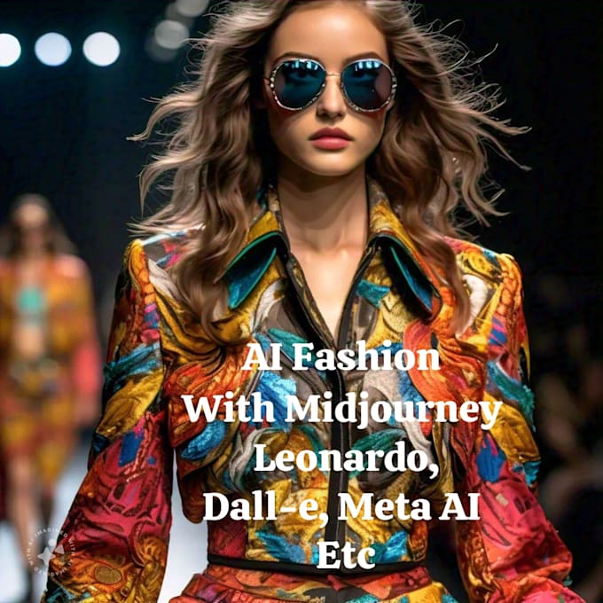 I offer specialized design services for fashion and textiles utilizing AI tools such as Midjourney, DALL-E, and Leonardo