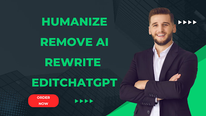 I offer professional paraphrasing, editing, and rewriting of AI-generated content within an 8-hour timeframe