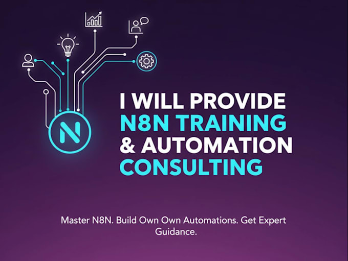 I offer instruction and advisory services for n8n automation