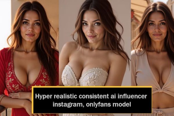 I will create a realistic AI model for social media influencing on platforms like Instagram and Fanvue/OnlyFans