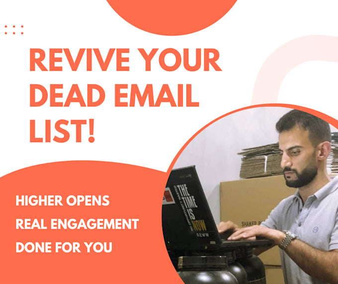 I will revitalize your inactive email list and reconnect with subscribers