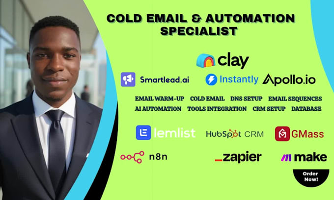 I will immediately configure the AI for cold email outreach and smartlead workflow automation