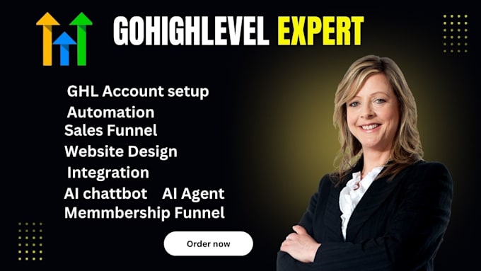 I will configure an automated artificial intelligence agent, a chatbot, and a sales funnel website using the platform