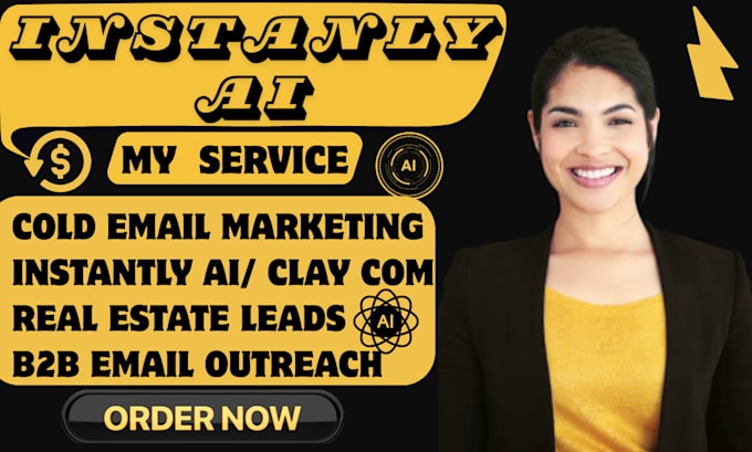 I offer services for setting up artificial intelligence-powered cold email marketing, including smart lead generation and outreach using platforms like Clay