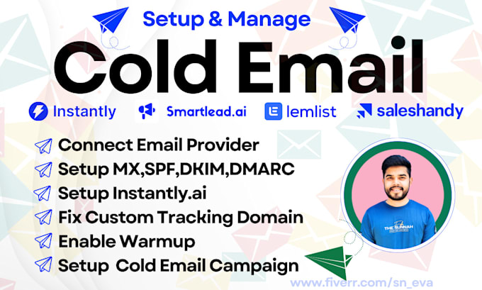 I will configure the platform for immediate cold email outreach marketing