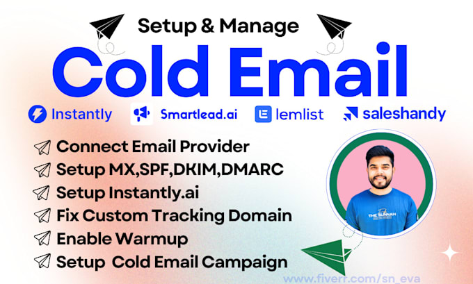 I will configure the instantly ai cold email outreach platform for marketing via email