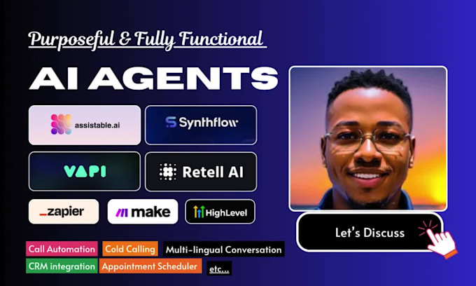 I will create and configure a voice calling agent using various AI tools