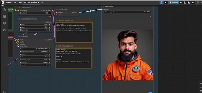 I offer services for setting up automated workflows using Stable Diffusion SDXL, ComfyUI, n8n, Flux AI, and RunPod API