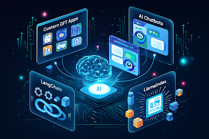 I will build a personalized chatbot using your data, leveraging LangChain and LlamaIndex