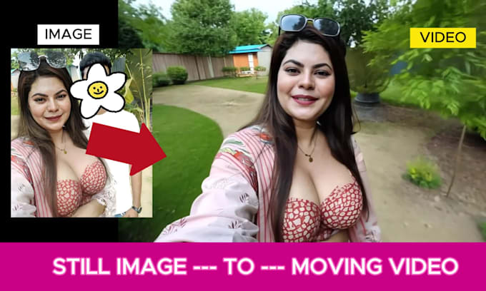 I will transform your static images into animated or moving videos