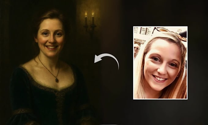 I will transform your picture into a baroque-style oil painting