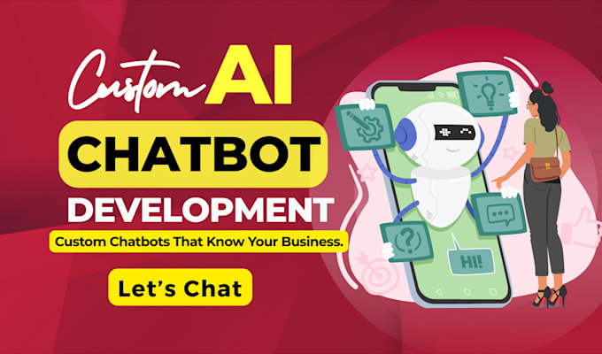 I develop and integrate bespoke AI chatbots for websites