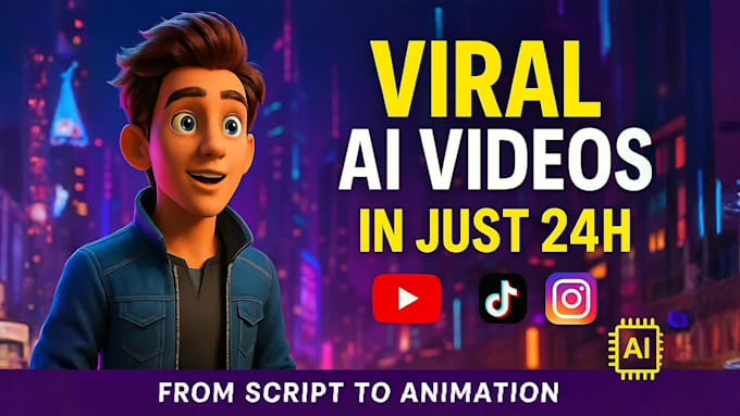 I offer the creation of professional AI-generated 3D animations and cinematic storytelling videos