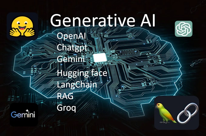 I will create an AI chatbot utilizing LLM, OpenAI, LangGraph, agentic AI, RAG, and Ollama