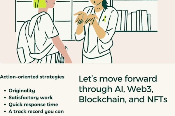 I offer expert consulting in marketing and strategy for crypto, web3, AI, and NFT projects