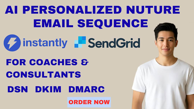 I create customized nurture email sequences utilizing artificial intelligence for professionals in coaching and consulting